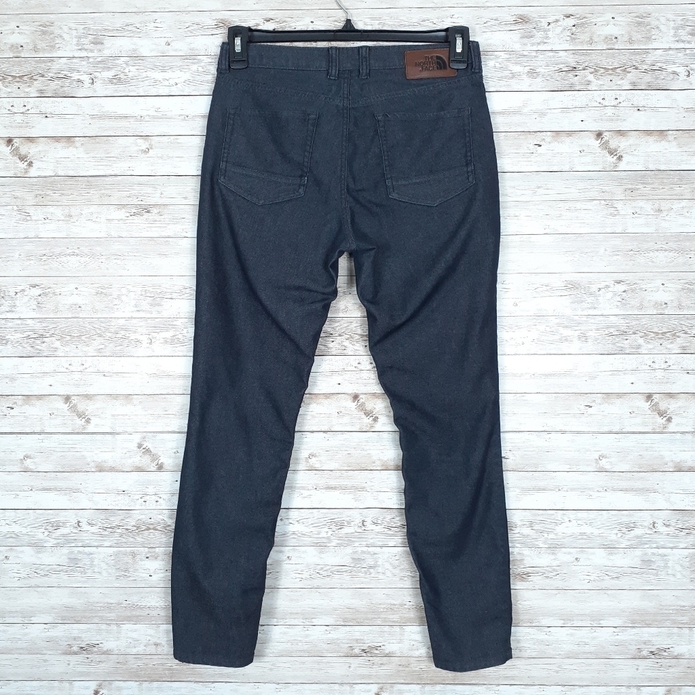 The North Face Lightweight Jeans Sz 6 Dark Gray 335 - Picture 2 of 5